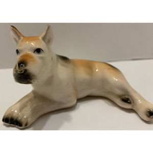 Vintage Great Dane Ceramic Dog Figurine